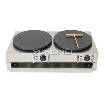 

Commercial Electric Crepe Maker Electric Pancake Making Machine Double-burner Electric Crepe Making Furnace NP-594