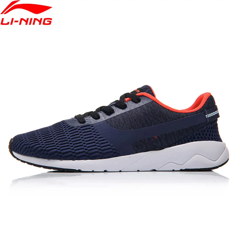 

Li-Ning Sports Life Sneakers Men Lifestyle Shoes Heather LiNing Sport Shoes Leisure Comfort Light AGCM041 YXB041