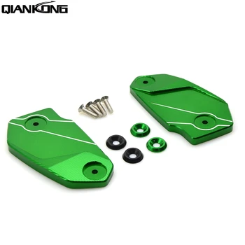 

CNC Aluminum motorcycle Brake Fluid Fuel Reservoir Tank Cap For Kawasaki Z800 13-16 ER6N ER6F VERSYS 650 ninja650