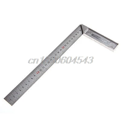 

1Pc 30cm Stainless Steel Right Measuring Angle Square Ruler New R08 Drop ship
