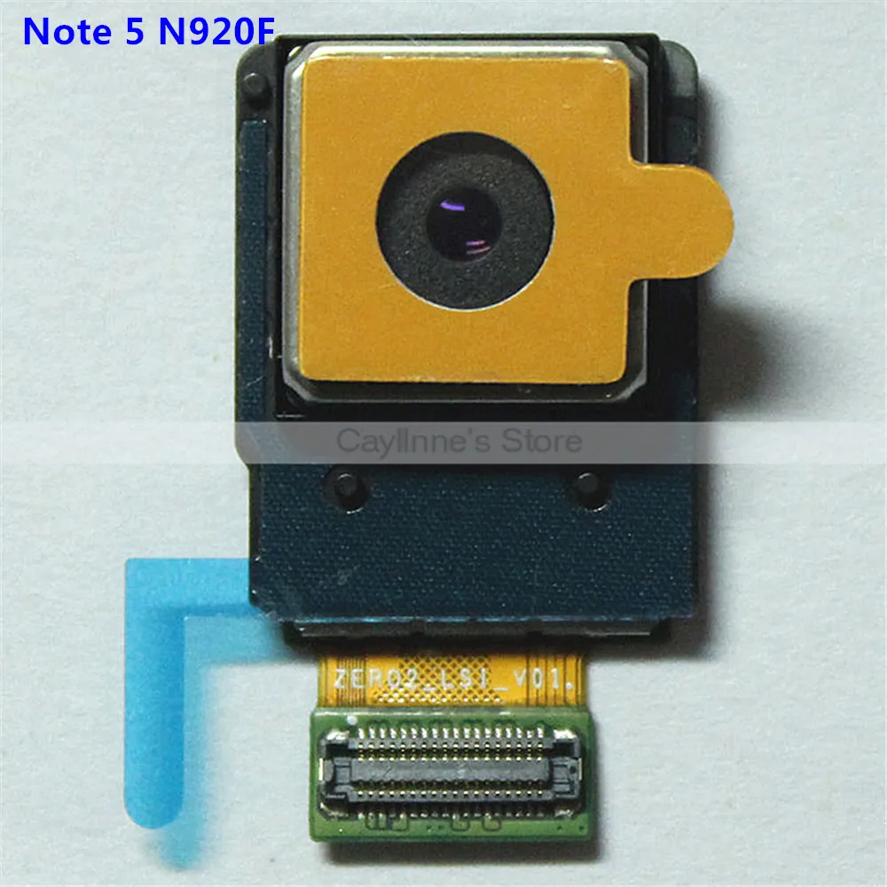 

New Rear Camera Back For Samsung Galaxy Note 5 Note5 N920 N920F Back Rear Main Camera Module Replacement Parts