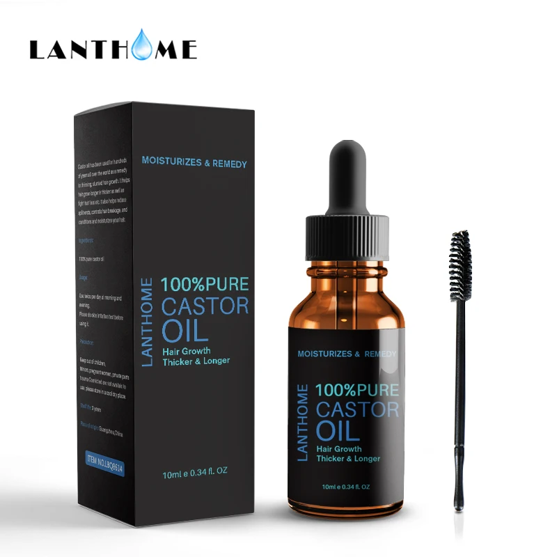 Castor Oil for Fast Hair Growth Argan Oil Hair Care Essence Oil Hair Serum & Scalp Treatment Repair Damage Hair Root