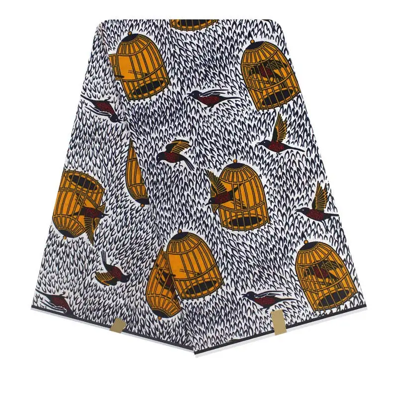 

2019 New arrival wax african hollandais real dutch wax veritable wax for patchwork sewing ! J60408