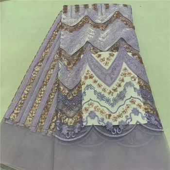 

High class French tulle lace lace fabric fashion party net lace cloth for party dress ZQN130(5yards/lot)