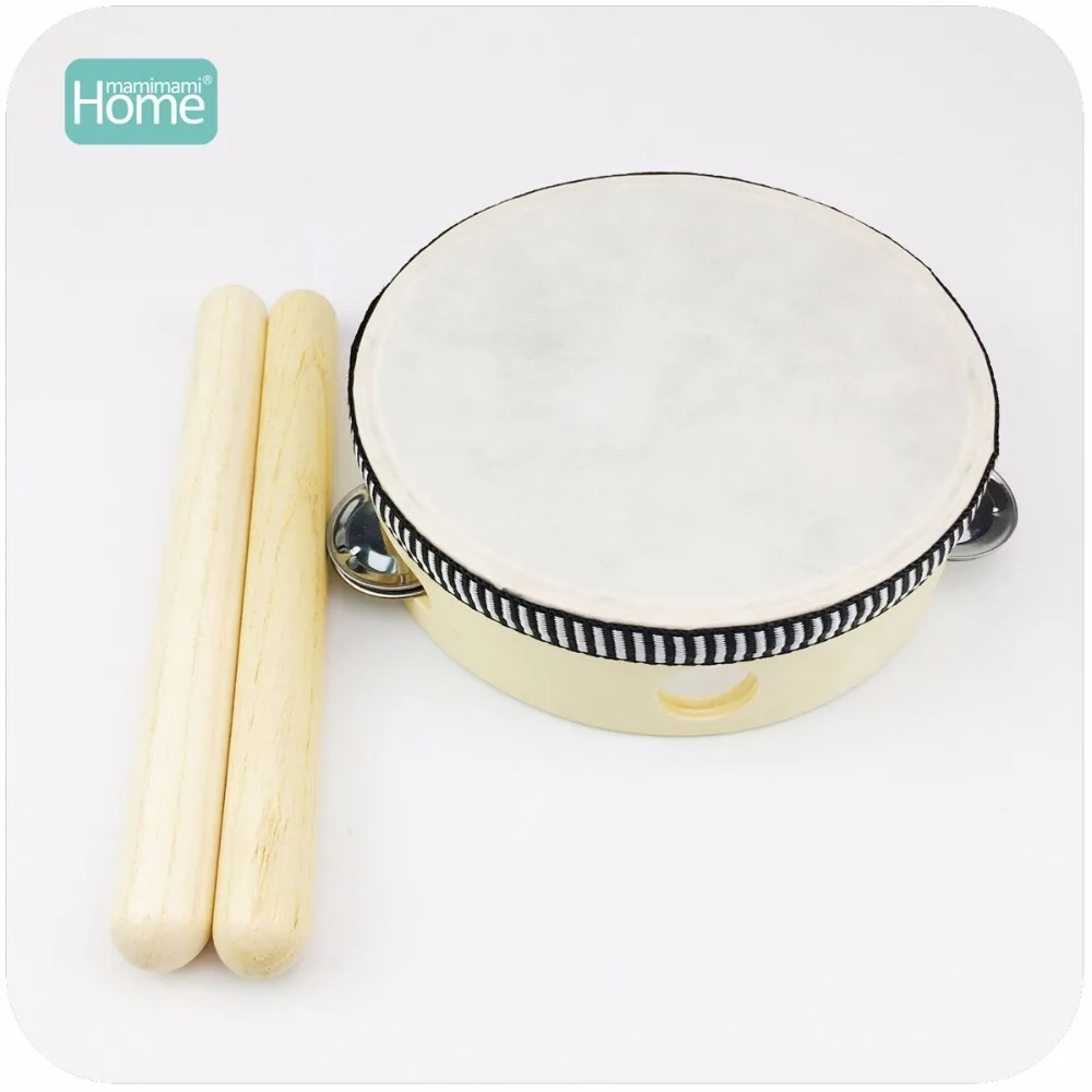 

Organic Baby Rattle Toy Natural Wooden Toys Classic Rolling Wood Toy Montessori Infant Gift Baby Wooden Toys For Newborns