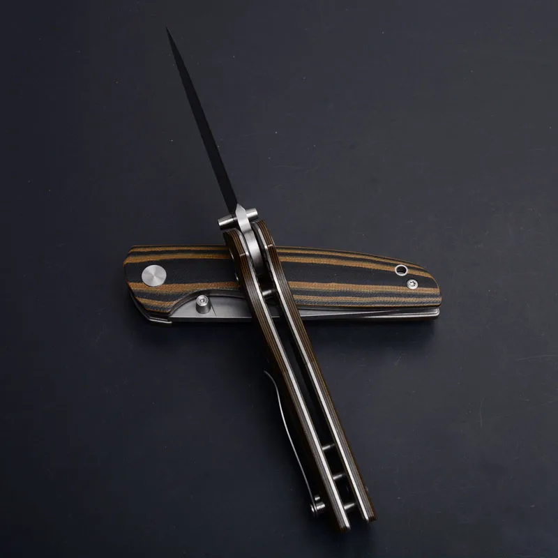 95 складной нож D2 лезвие G10 Ручка Открытый Кемпинг Многофункциональный охотничий инструмент EDC