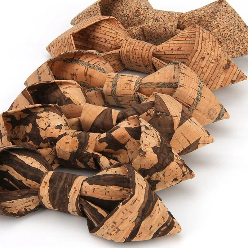 

New Wooden Bow Tie Bowtie Necktie Cravate Christmas Men's Gifts Wood Color Handmade Bowtie Neck Ties Wear for Men Women Cravat
