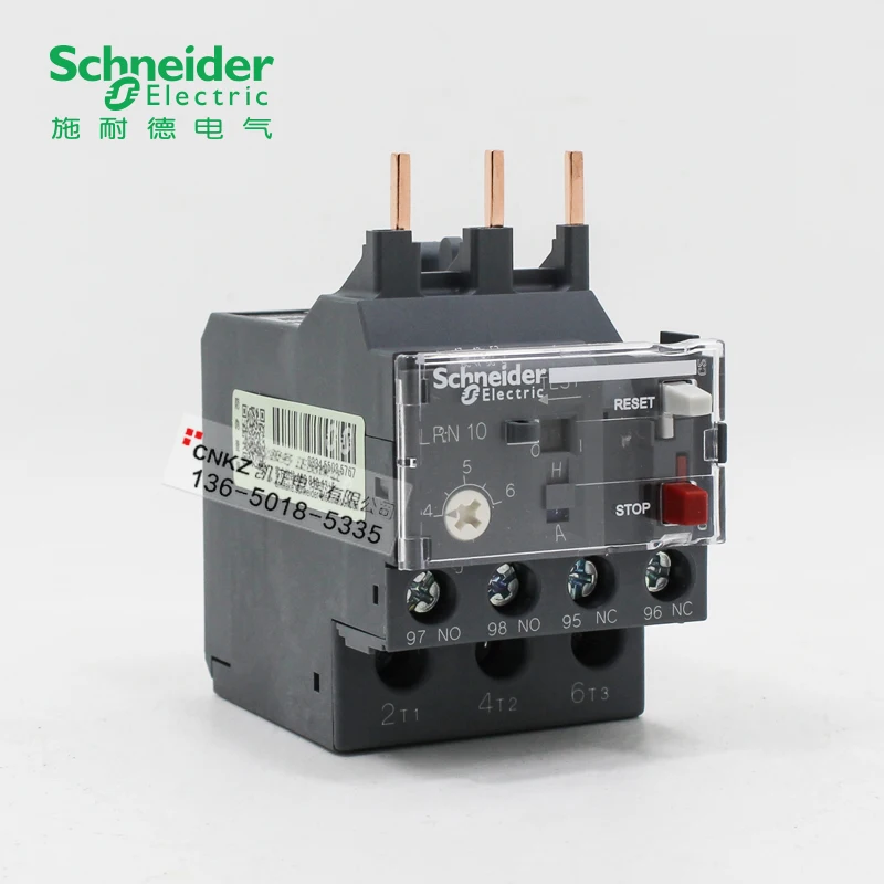 

Original authentic Schneider Thermal overload relay LRN10N 4-6A instead of LRE10N with LC1N