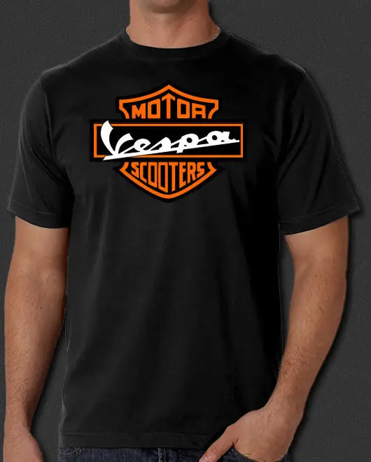 

Vespa Motor Scooters Cycles Wasp New T-shirt S-6XL
