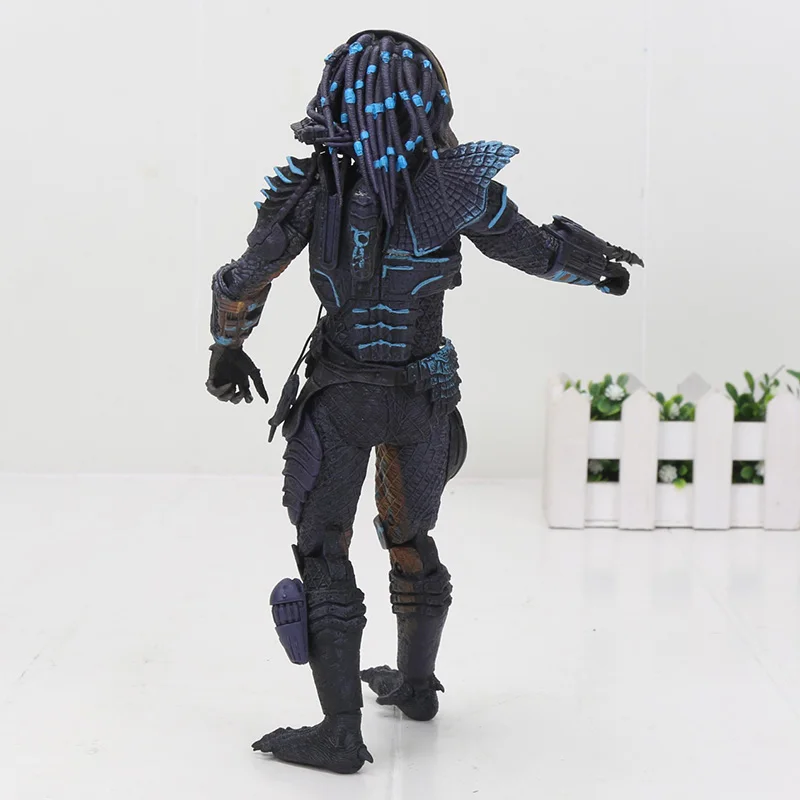 NECA Хищник масштаб конечная P1 джунгли Охотник джунгли демон бетона клан Лидер ПВХ фигурка Коллекционная модель игрушки 20 см