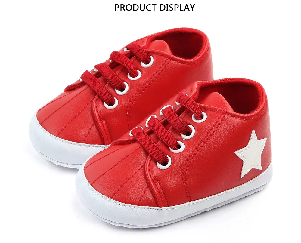 Pentagram Baby Shoes Newborn Babies First Step Walking Prewalker for New Born Infant Toddler Girls Baby Boy Shoe