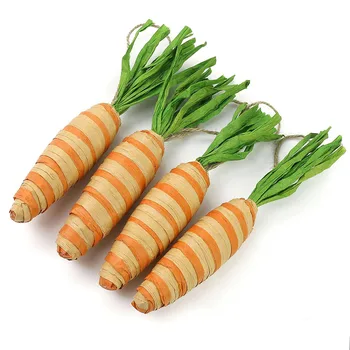

Pack of 4pcs Easter carrots Foam Carrots Easter decoration handmade product