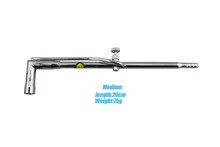 Ajustable de la Llama De Gas de Latón Antorcha, Jet Antorcha Encendedor de Soldadura Soldadura, Soplete Jet Antorcha de Llama Cooking Soldadura Soldadura (medio)