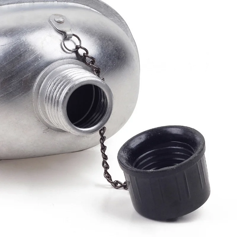 Sport all'aria aperta Bottiglia di Acqua di Alluminio con Scatola di Pranzo e Della Copertura del Panno di Campeggio di Picnic di Viaggio Articoli e Attrezzature per Acqua, Caffè, Tè W7584