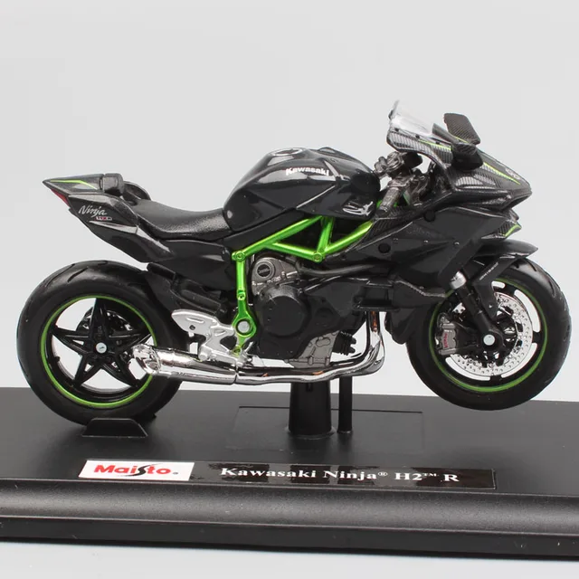 118 Scale Mini Maisto Kawasaki Ninja H2 H2r Diecast Street
