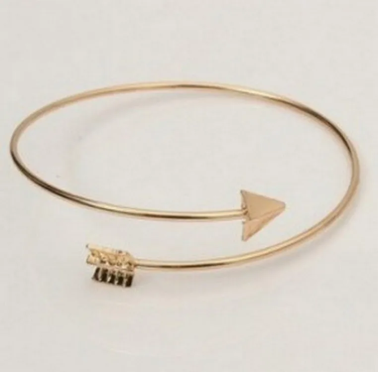 Fashion Bracelet Fashion Jewelry Gothic Punk Women Arrow Bangle Cuff Bracelets