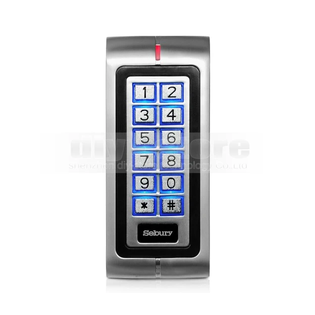 

DIYKIT New Metal Case 125KHz RFID Reader Keypad Access Controller for House / Office Safety Use K2