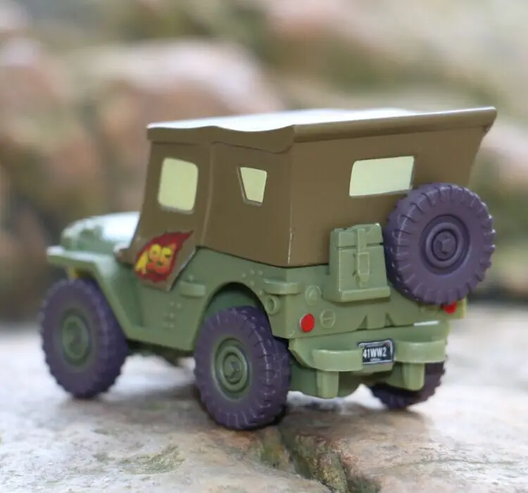 100% Оригинальные Pixar машинки команда Sarge литья под давлением Металл игрушечных