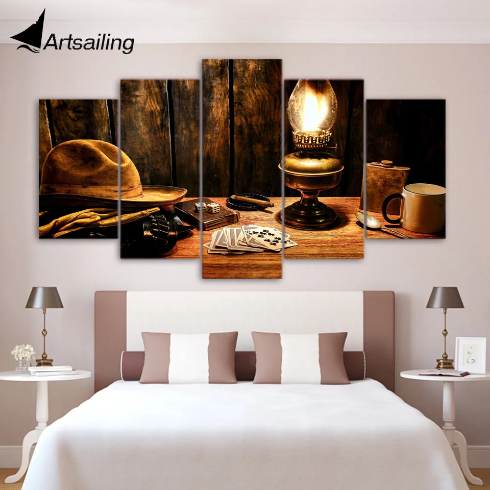 

HD Printed Cowboy room Painting on canvas room decoration print poster picture canvas Free shipping/ny-2619