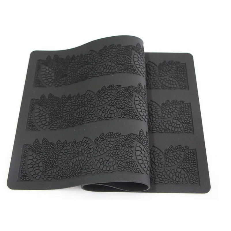 40-20CM-100-Foodgrade-Silicone-Baking-Tools-Cake-Decorating-Silicone-Mat-Lace-Mold-Fondant-CT401