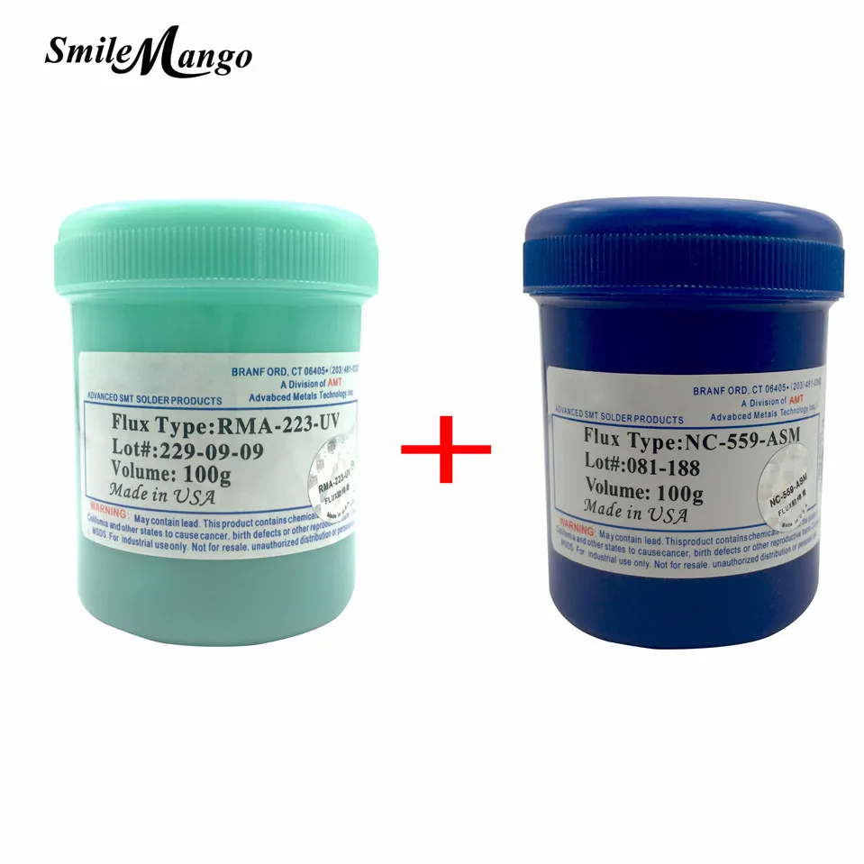 2 шт./лот NC-559-ASM + RMA-223-UV poaste нечистого типа используется для припоя мешок и сварочные инструменты