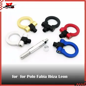 

DASH Aluminium Racing Style Tow Hook for VAG Gol Polo Fabia Roomster Arosa Ibiza Leon Toledo Cordoba Vario