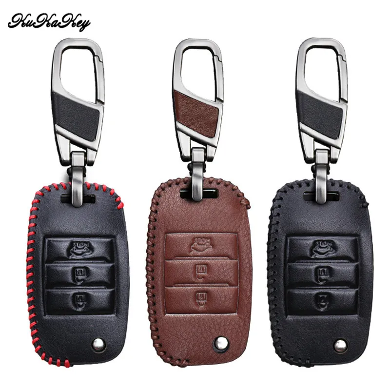 Car Key Smart Case Cover For Kia Rio K2 3 4 Ceed Optima Sorento