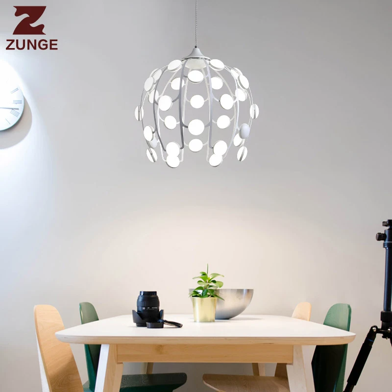

ZUNGE LED chandelier P671 living room lamp simple modern atmosphere dining room living room lamp bedroom lamp