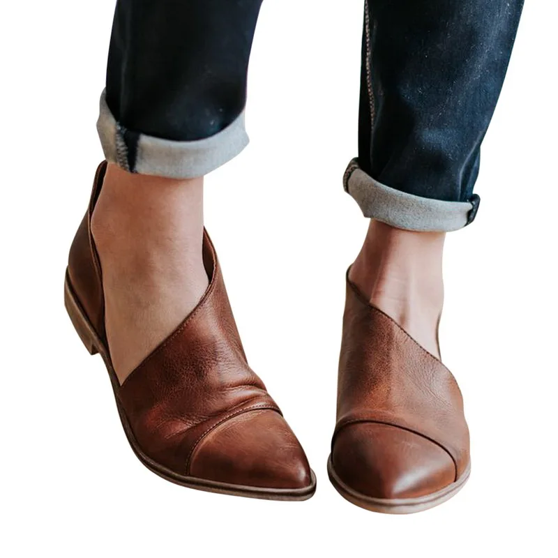 

Laamei Europe 2019 New Women Shoes Pumps -heel Fashion Casual Shoes Woman Pointed Toe Shallow Heel Plus Size 35-43 Drop Shipping