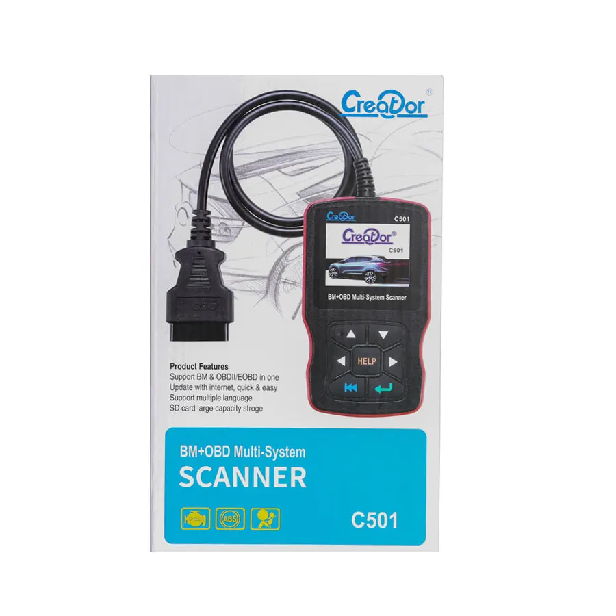 Creator C501 для BMW и OBDII/EOBD мультисистемный сканер