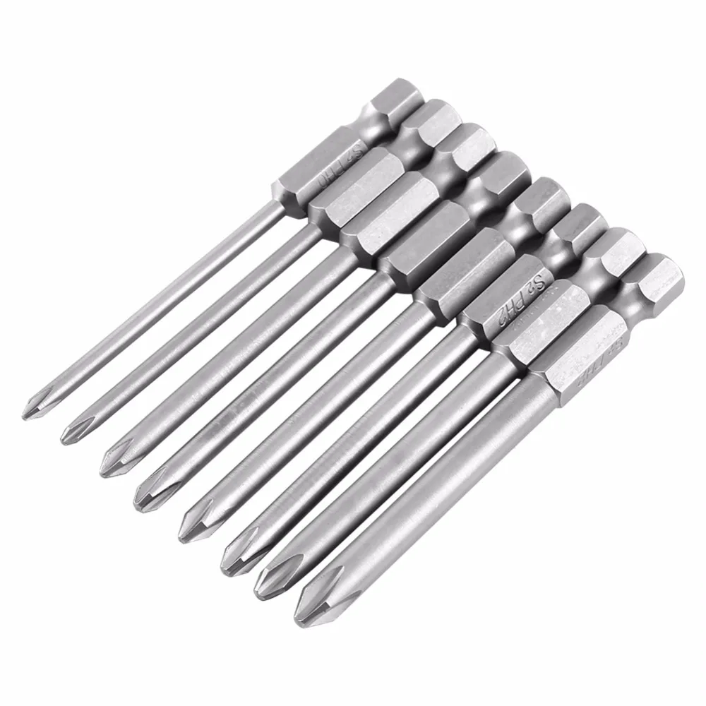 Buy 8pcs/set 75mm Hex Cross Head Screwdriver