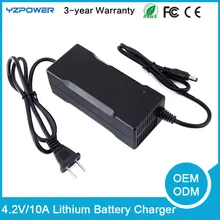 4.2V 10A Smart Lithium Ion Li-Ion Battery Charger NEW Universal