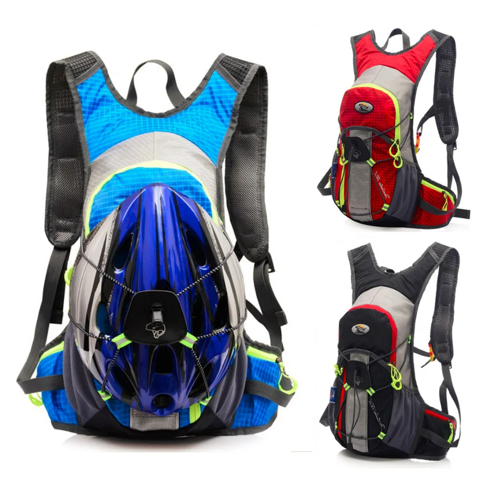 

Roadfisher Light Weight Women Men Waterproof Travel Backpack Rucksack Mountaineer Climbing Camp Hiking Bicycling Bike Helmet Bag