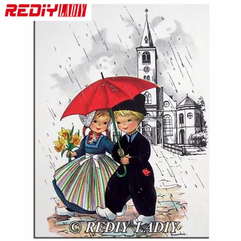 

REDIY LADIY Full Diamond Embroidery Animals 5D Diamond Painting Cross Stitch 3D Diamond Mosaic Full Square Rhinestones Paintings