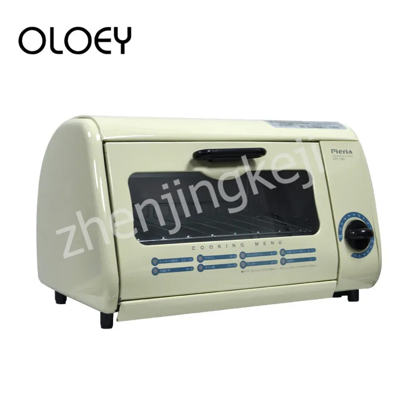 

Small Electric Oven Baking Machine Cast Iron Lightweight Low Energy Consumption Fast Heating Drop-down Door Visual Panel Cooking