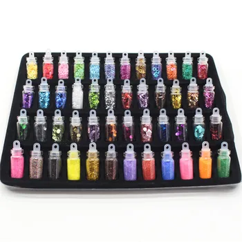 

48Pcs Sequins/Glitter Filler Fluffy Slime Box Toys For Children Charms Lizun Slime DIY Kit Accessories Kit Supplies Funny Gift