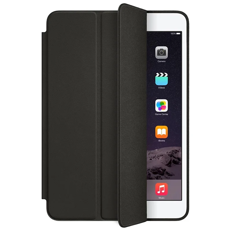 Оригинальный чехол для iPad Mini 3 2 1 умная подставка из искусственной кожи