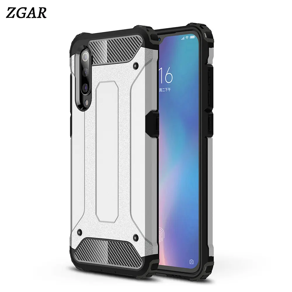 Жесткий чехол для Xiaomi Mi 9 Mi9 противоударный ПК мягкие чехлы из ТПУ Роскошные