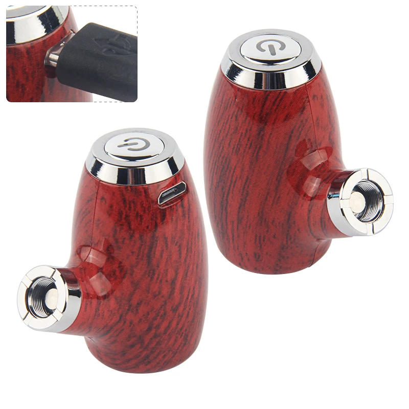 E-pipe Vape Mod+ 510 резьбовой картридж стартовый комплект перезаряжаемый деревянный KY32 E Pipe 900mAh преднагрев переменное напряжение E сигареты