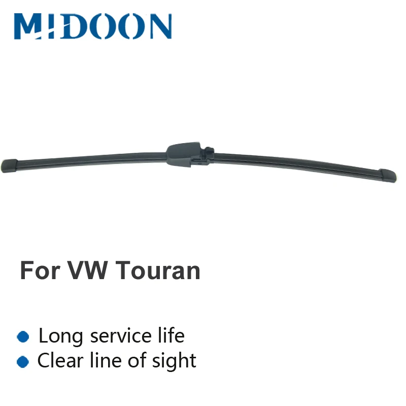 

MIDOON Wiper 16" Rear Wiper Blade For VW Touran MK 1 2003-2010 1T1 1T2 Windshield Windscreen Rear Window 2009 2008 2007 2006