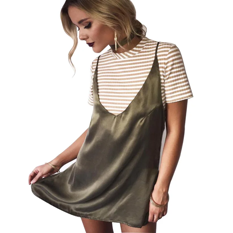Satin Beach Dresses