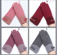 GLV804 Winter ski font b gloves b font with velvet non slip thickening thermal cycling font
