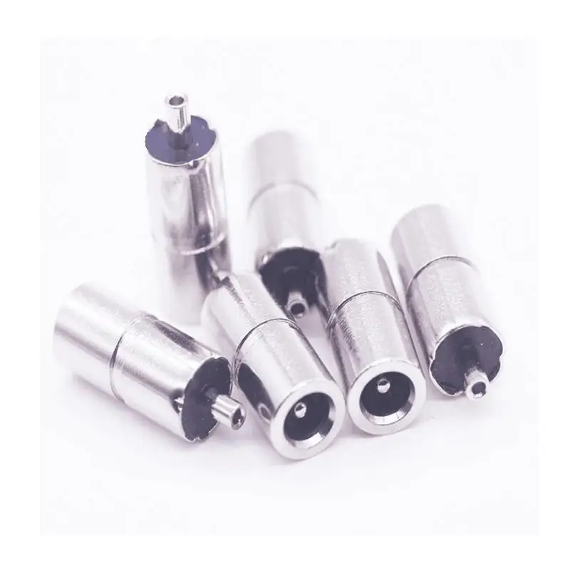 250Pcs 5.5*2.1mm DC Power Outlet 5521 full metal brass Female Jack