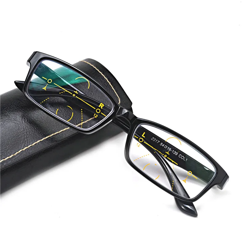 2018 new Reading glasses male far and near dual dual optical zoom