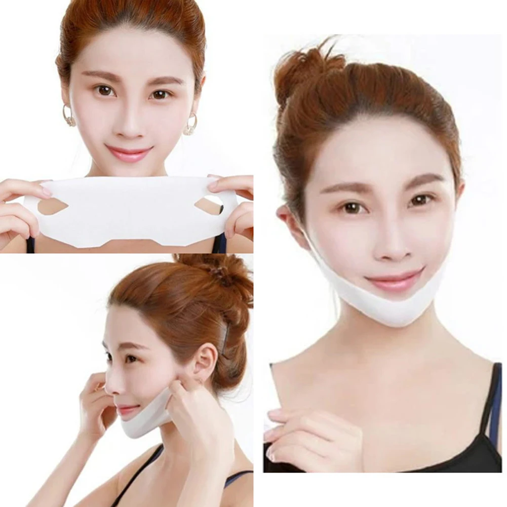 1pcs V Face Shape Tension Firming Mask