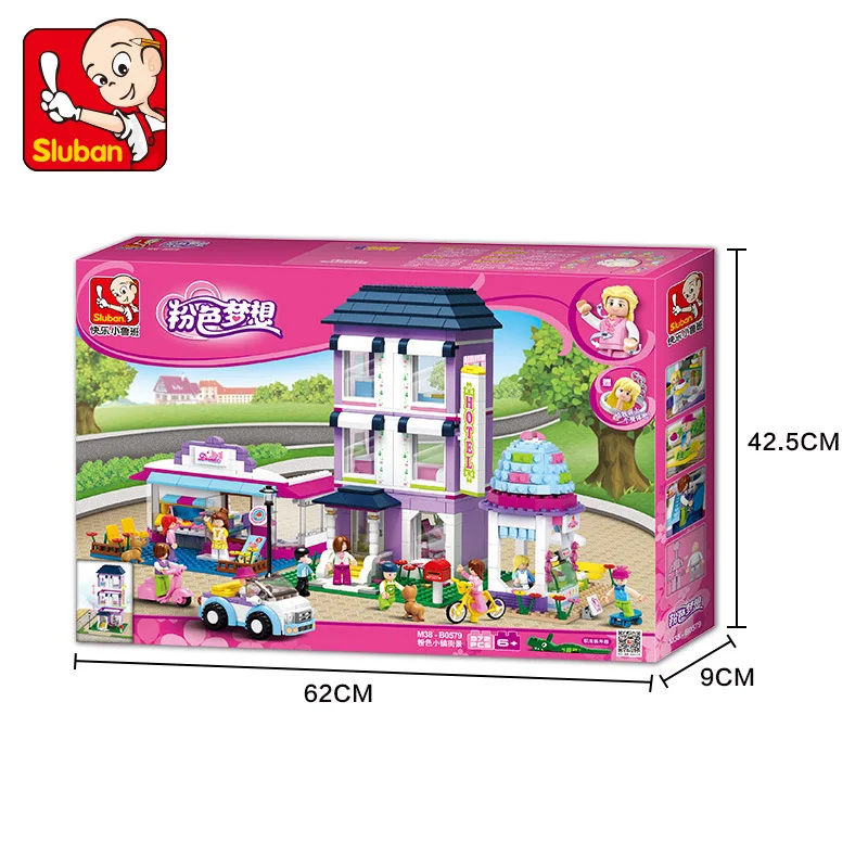 S Model Compatible with Lego B0579 792Pcs Town Models Building Kits Blocks Toys Hobby Hobbies For Boys Girls S Model Compatible with Lego B0579 792Pcs Town Models Building Kits Blocks Toys Hobby Hobbies For Boys Girls