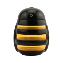 Милый мини в форме пчелы Usb портативный домашний Автомобиль большой емкости, увлажнитель со светом
