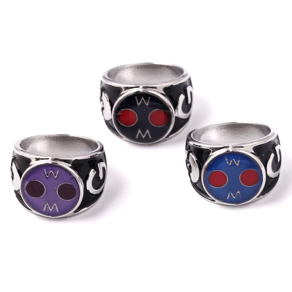3 Style Pokemon Go RING Zinc Alloy Finger Rings For Game Fans Jewelry