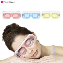 Светодиодный массажер для глаз, электрический массажер, 3 цвета, светодиодный фотонный аппарат для омоложения, постоянная температура, косметический массажер для глаз, прибор для ухода