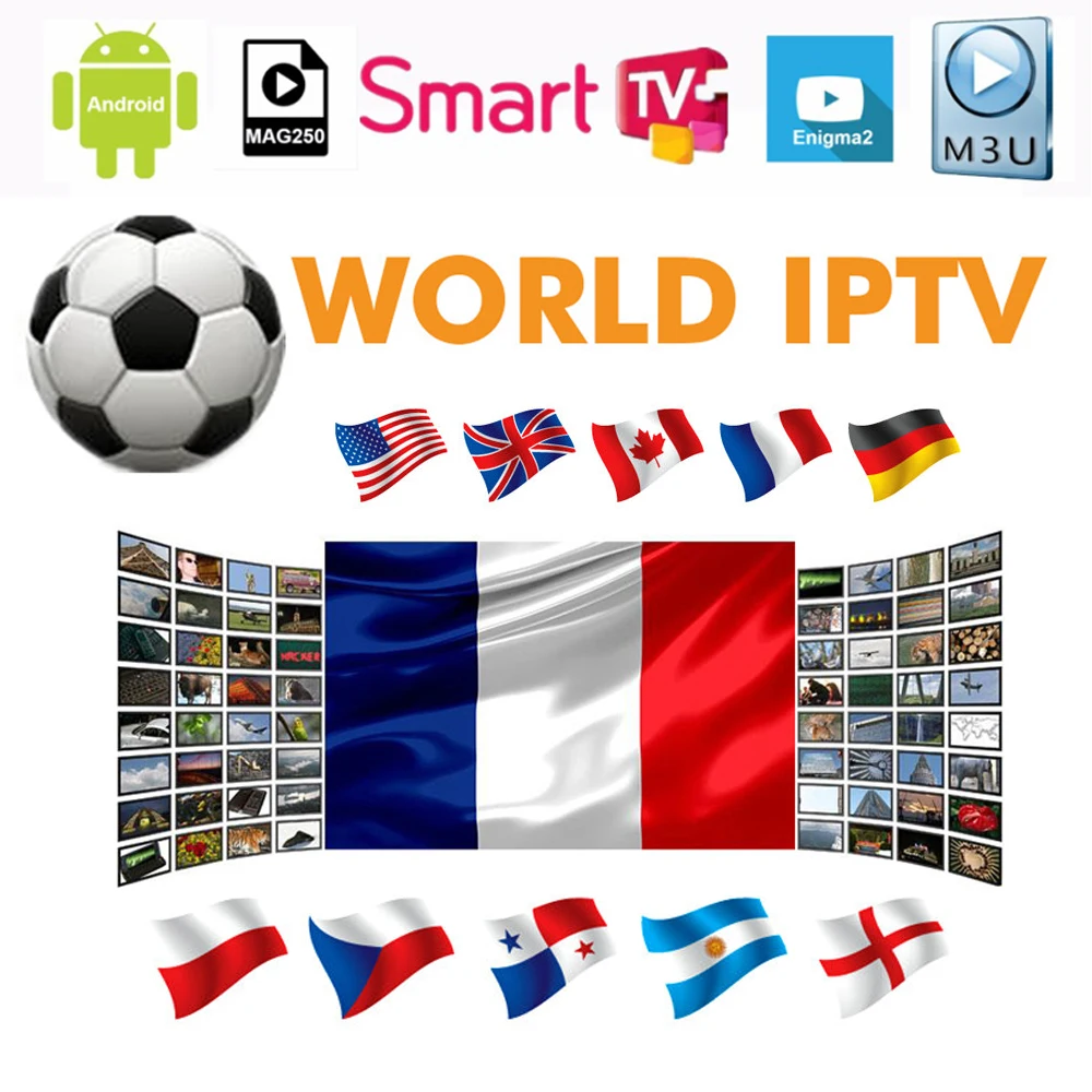 

IPTV Subscription Europen with adult for android tv smart box android 9.0 h96 max italian french turkish canada portugal UK